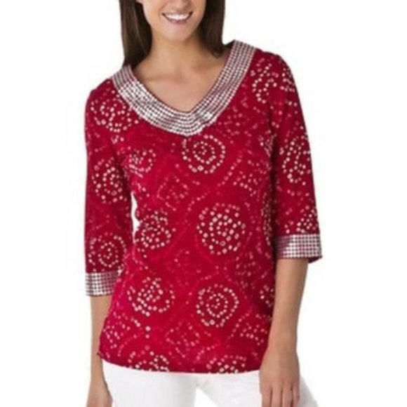 Calypso St Barth for Target Size S Cotton Woven Tunic NWT - Picture 2 of 5